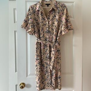 Floral Banana Republic Factory Dress